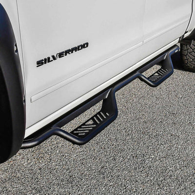 Outlaw Drop Nerf Step Bars <br> 14-19 Chevy Silverado GMC Sierra 1500-3500 HD