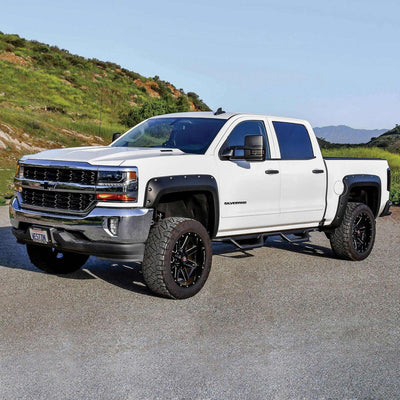Outlaw Drop Nerf Step Bars <br> 14-19 Chevy Silverado GMC Sierra 1500-3500 HD