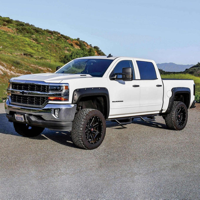 Outlaw Drop Nerf Step Bars <br> 14-19 Chevy Silverado GMC Sierra 1500-3500 HD