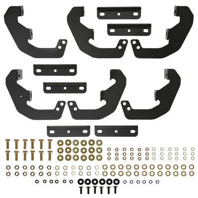 Outlaw Drop Nerf Step Bars <br> 15-26 Ford F-150 F-250 F-350 F-450 F-550 F-600 Super Duty