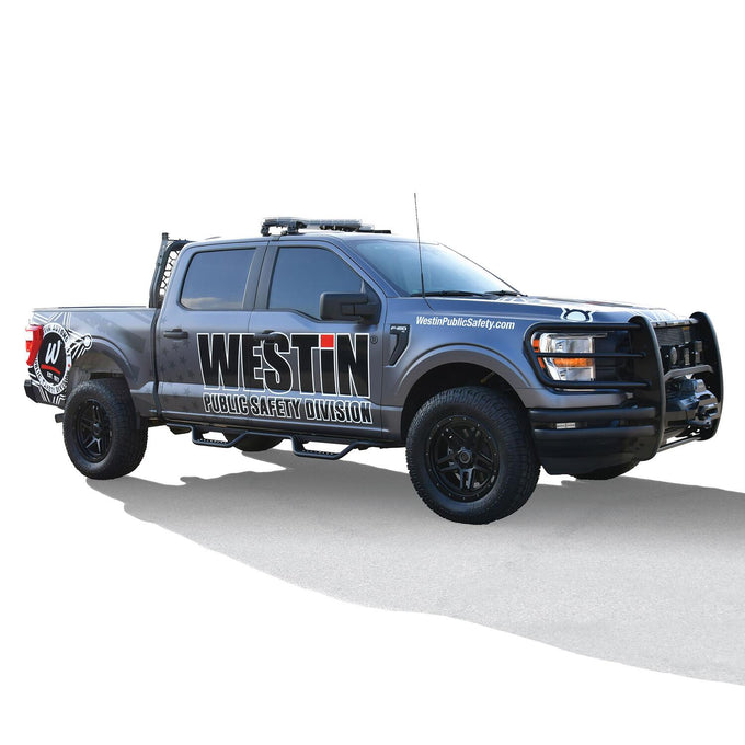 Outlaw Drop Nerf Step Bars <br> 15-26 Ford F-150 F-250 F-350 F-450 F-550 F-600 Super Duty