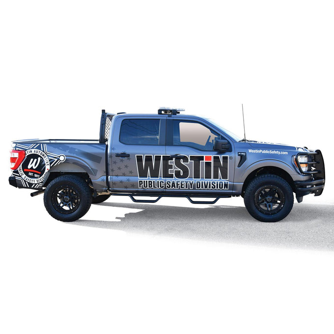 Outlaw Drop Nerf Step Bars <br> 15-26 Ford F-150 F-250 F-350 F-450 F-550 F-600 Super Duty