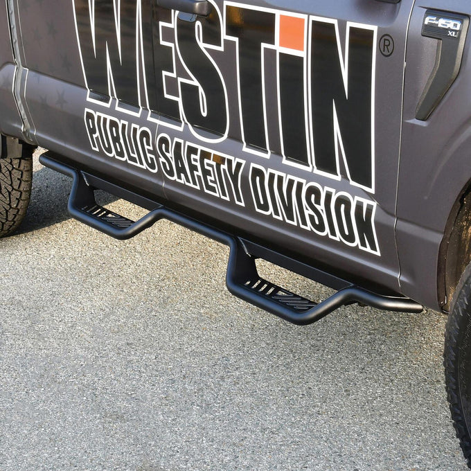 Outlaw Drop Nerf Step Bars <br> 15-26 Ford F-150 F-250 F-350 F-450 F-550 F-600 Super Duty