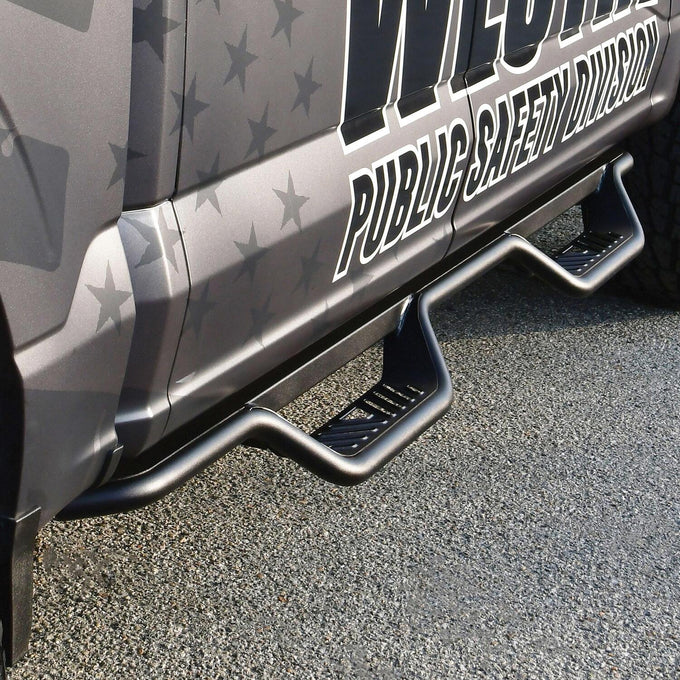 Outlaw Drop Nerf Step Bars <br> 15-26 Ford F-150 F-250 F-350 F-450 F-550 F-600 Super Duty