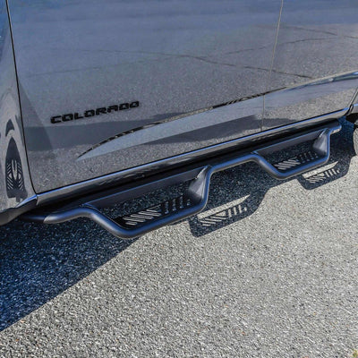 Outlaw Drop Nerf Step Bars <br> 2015-2026 Chevrolet Colorado GMC Canyon