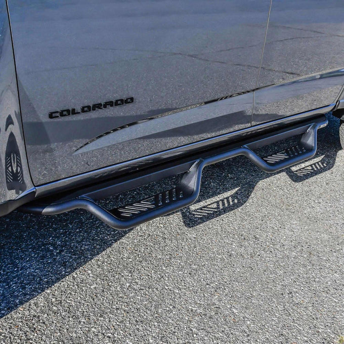 Outlaw Drop Nerf Step Bars <br> 2015-2026 Chevrolet Colorado GMC Canyon