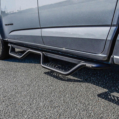 Outlaw Drop Nerf Step Bars <br> 2015-2026 Chevrolet Colorado GMC Canyon