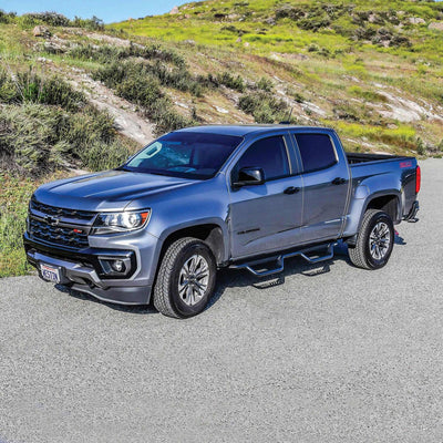 Outlaw Drop Nerf Step Bars <br> 2015-2026 Chevrolet Colorado GMC Canyon
