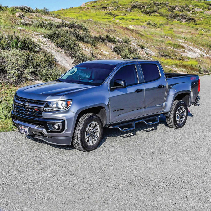Outlaw Drop Nerf Step Bars <br> 2015-2026 Chevrolet Colorado GMC Canyon