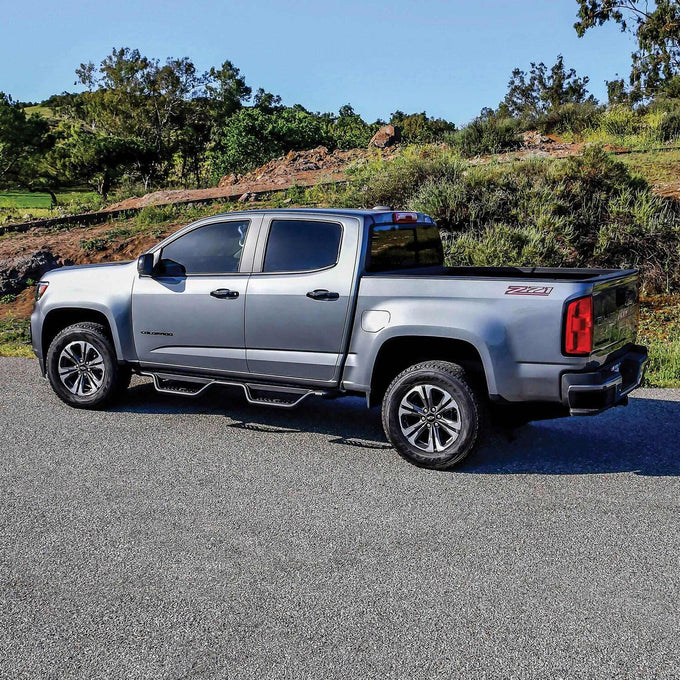 Outlaw Drop Nerf Step Bars <br> 2015-2026 Chevrolet Colorado GMC Canyon