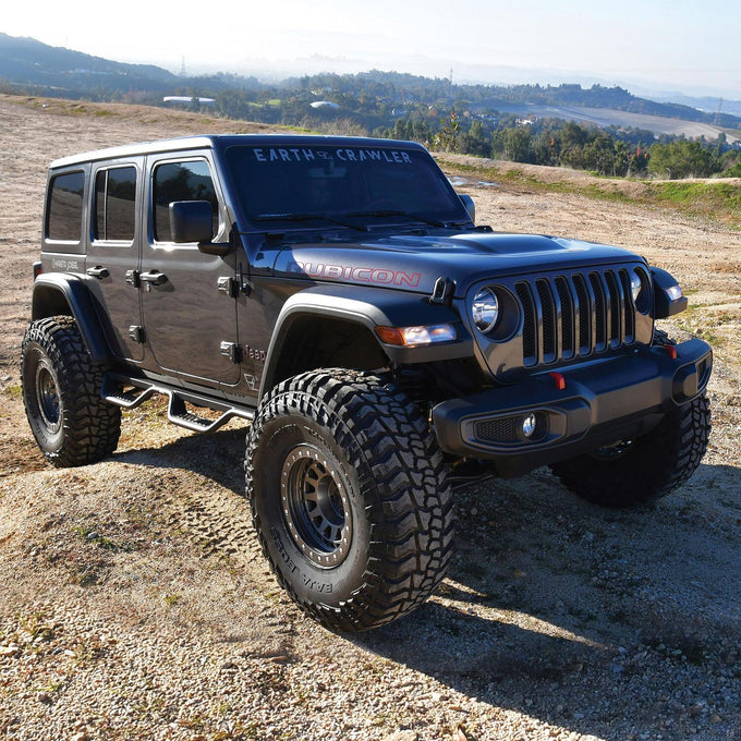 Outlaw Drop Nerf Step Bars <br> 2018-2026 Jeep Wrangler