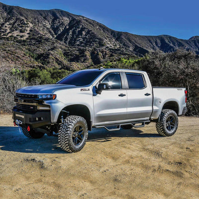 Outlaw Drop Nerf Step Bars <br> 19-26 Chevy Silverado GMC Sierra 1500-3500 HD