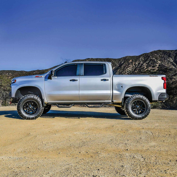 Outlaw Drop Nerf Step Bars <br> 19-26 Chevy Silverado GMC Sierra 1500-3500 HD