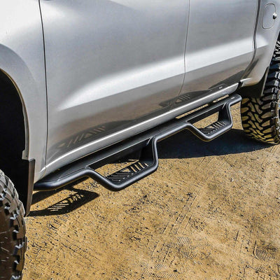 Outlaw Drop Nerf Step Bars <br> 19-26 Chevy Silverado GMC Sierra 1500-3500 HD