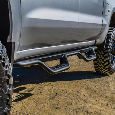 Outlaw Drop Nerf Step Bars <br> 19-26 Chevy Silverado GMC Sierra 1500-3500 HD