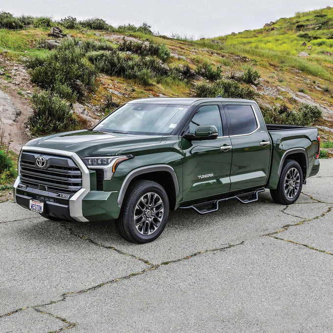 Outlaw Drop Nerf Step Bars <br> 2022-2025 Toyota Tundra