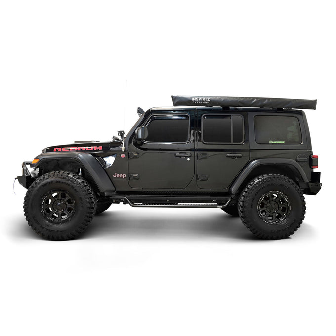 Outlaw Drop Running Boards <br> 2018-2026 Jeep Wrangler