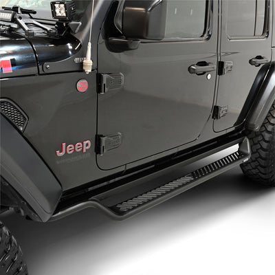 Outlaw Drop Running Boards <br> 2018-2026 Jeep Wrangler