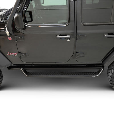 Outlaw Drop Running Boards <br> 2018-2026 Jeep Wrangler