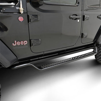 Outlaw Drop Running Boards <br> 2018-2026 Jeep Wrangler