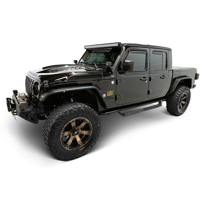 Outlaw Drop Running Boards <br> 2020-2025 Jeep Gladiator