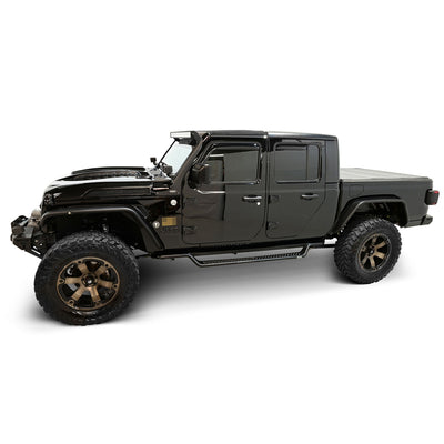 Outlaw Drop Running Boards <br> 2020-2025 Jeep Gladiator