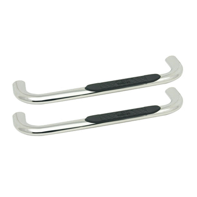Platinum 4 Oval Nerf Step Bars <br> 99-14 Chevy GMC Silverado Sierra 1500 2500 3500 HD