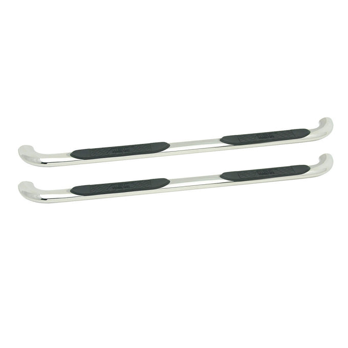 Platinum 4 Oval Nerf Step Bars <br> 01-14 Chevy Silverado GMC Sierra 1500-3500 HD