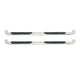 Platinum 4 Oval Nerf Step Bars <br> 01-14 Chevy Silverado GMC Sierra 1500-3500 HD