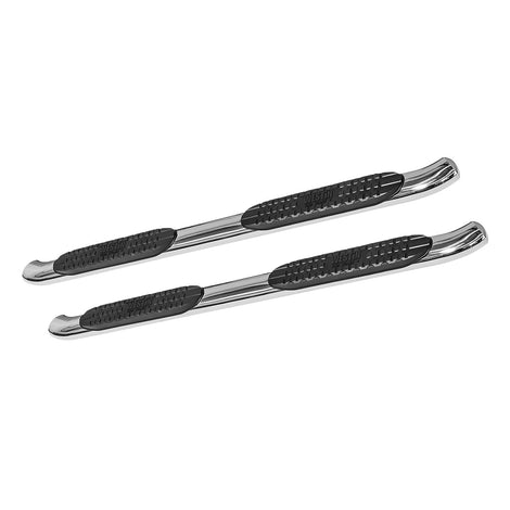 PRO TRAXX 4 Oval Nerf Step Bars <br> 07-14 Chevy Silverado GMC Sierra 1500-3500 HD