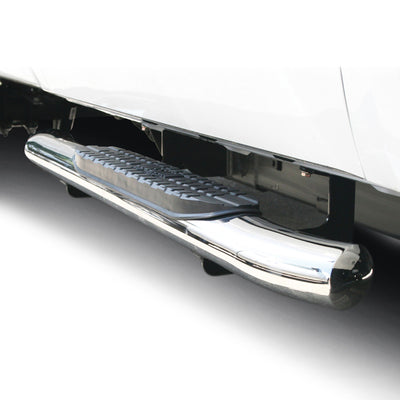 PRO TRAXX 4 Oval Nerf Step Bars <br> 07-14 Chevy Silverado GMC Sierra 1500-3500 HD