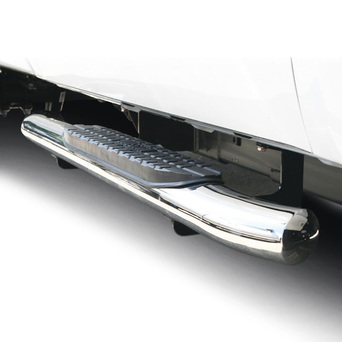 PRO TRAXX 4 Oval Nerf Step Bars <br> 07-14 Chevy Silverado GMC Sierra 1500-3500 HD