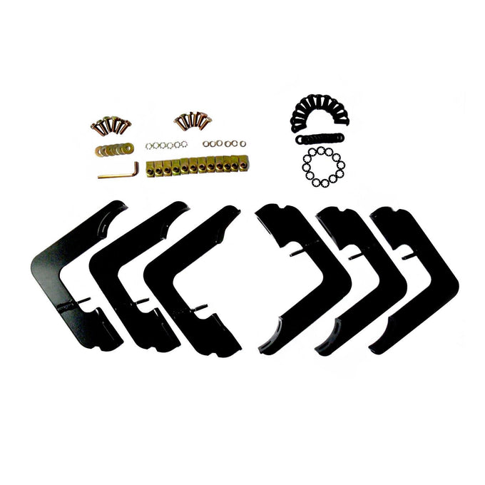 PRO TRAXX 4 Oval Nerf Step Bars <br> 07-13 Chevy Silverado GMC Sierra 1500-3500 HD