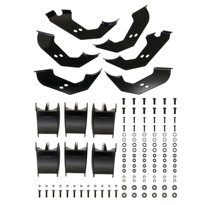 PRO TRAXX 4 Oval Nerf Step Bars <br> 2024-2026 Toyota Tacoma