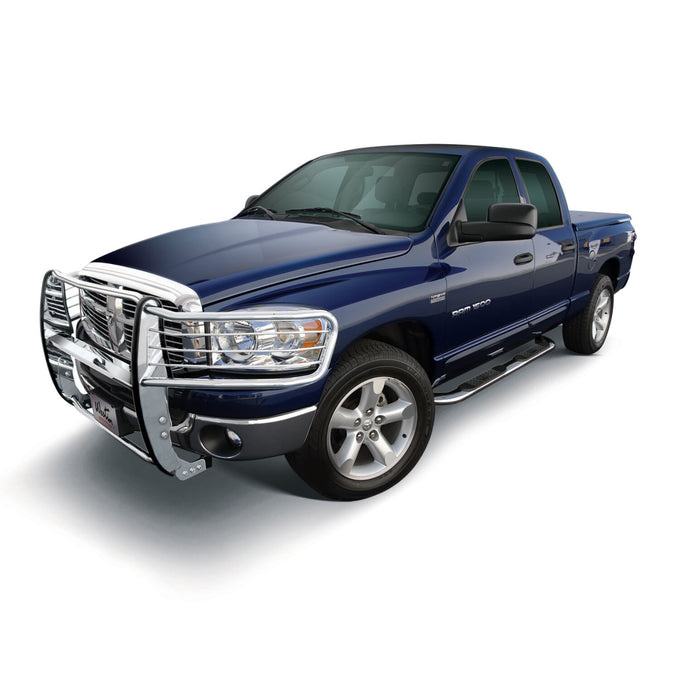 Platinum 4 Oval Nerf Step Bars <br> 02-09 Dodge Ram 1500 2500 3500