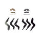 PRO TRAXX 4 Oval Nerf Step Bars <br> 2007-2021 Toyota Tundra