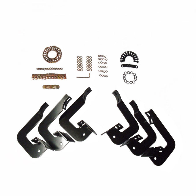 PRO TRAXX 4 Oval Nerf Step Bars <br> 2009-2014 Ford F-150
