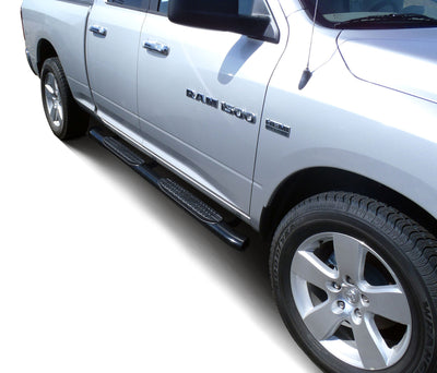 PRO TRAXX 4 Oval Nerf Step Bars <br> 09-25 Dodge Ram 1500 2500 3500