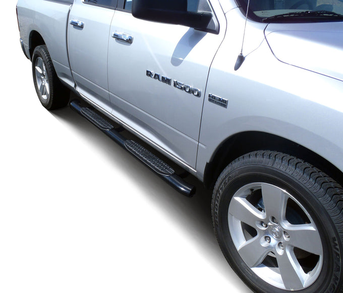PRO TRAXX 4 Oval Nerf Step Bars <br> 09-25 Dodge Ram 1500 2500 3500