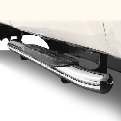 PRO TRAXX 4 Oval Nerf Step Bars <br> 14-19 Chevy Silverado GMC Sierra 1500-3500 HD