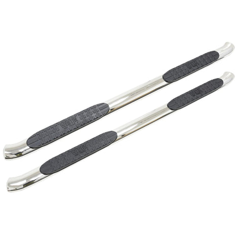PRO TRAXX 4 Oval Nerf Step Bars <br> 14-19 Chevy Silverado GMC Sierra 1500-3500 HD