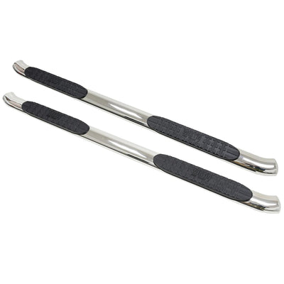 PRO TRAXX 4 Oval Nerf Step Bars <br> 14-19 Chevy Silverado GMC Sierra 1500-3500 HD