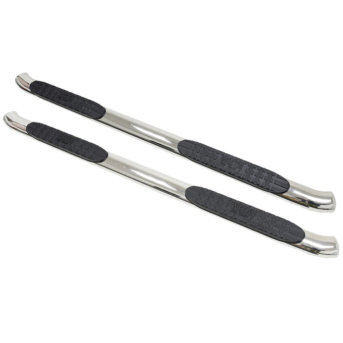 PRO TRAXX 4 Oval Nerf Step Bars <br> 14-19 Chevy Silverado GMC Sierra 1500-3500 HD