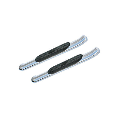 PRO TRAXX 4 Oval Nerf Step Bars <br> 14-19 Chevy Silverado GMC Sierra 1500-3500 HD