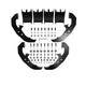 PRO TRAXX 4 Oval Nerf Step Bars <br> 19-26 Chevy Silverado GMC Sierra 1500 2500 3500