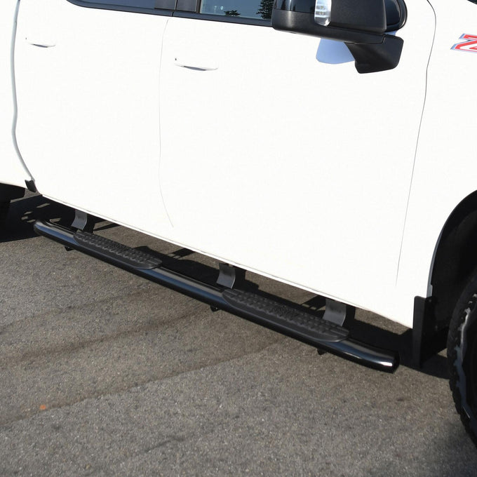 PRO TRAXX 4 Oval Nerf Step Bars <br> 19-26 Chevy Silverado GMC Sierra 1500 2500 3500