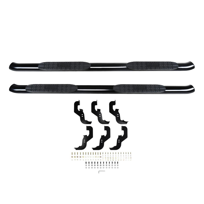 PRO TRAXX 4 Oval Nerf Step Bars <br> 19-26 Chevy Silverado GMC Sierra 1500 2500 3500