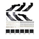 PRO TRAXX 4 Oval Nerf Step Bars <br> 2019-2026 Ford Ranger