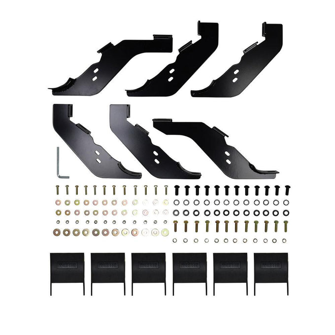 PRO TRAXX 4 Oval Nerf Step Bars <br> 2019-2026 Ford Ranger