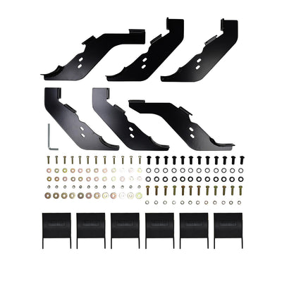 PRO TRAXX 4 Oval Nerf Step Bars <br> 2019-2026 Ford Ranger